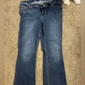 Torrid Dark Blue Skinny Jeans